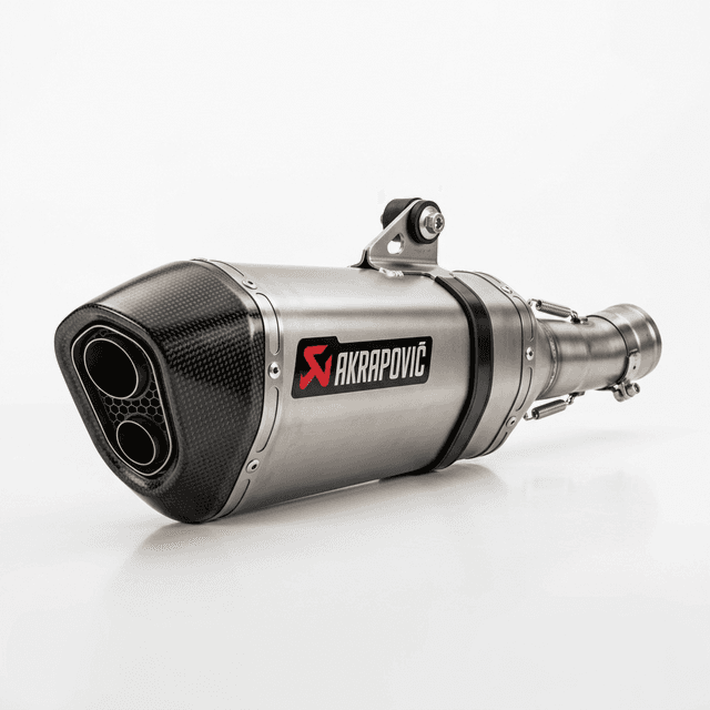 Ponteira de Escapamento Akrapovic Titanium para Ninja 400