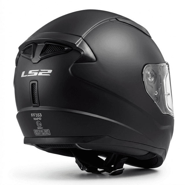 Capacete LS2 FF353 Rapid Matt Black Edição Especial Thumb 1