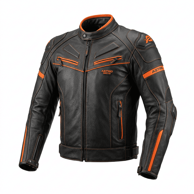 Jaqueta Alpinestars T-GP Plus R V3 Air Premium Black/Orange